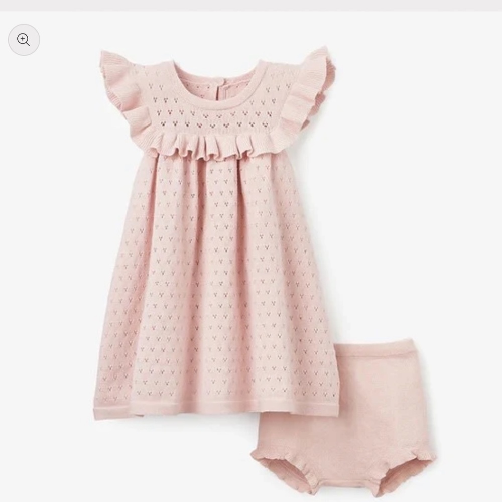 Elegant Baby Pointelle Dress